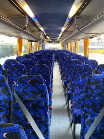 70 seater coach interior
